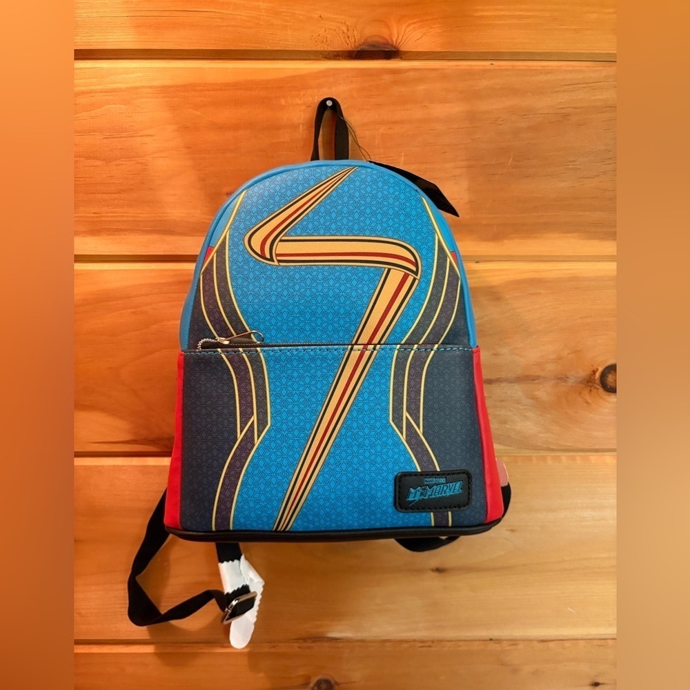 Ms Marvel Cosplay Mini Soft Backpack NWT